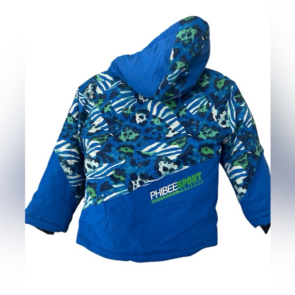 Kids Bright Color Ski Jacket Phibee Sport 5-6 Years - Picture 6 of 7